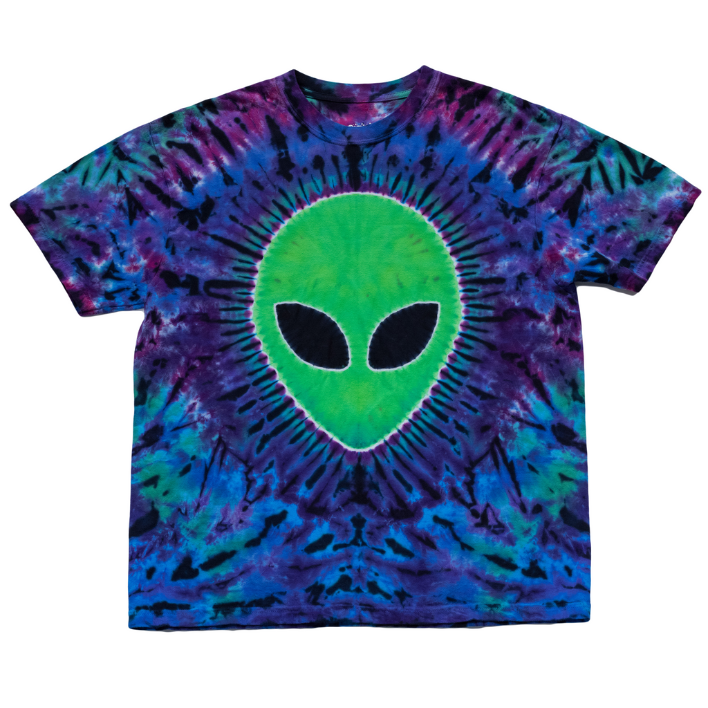 Alien Head Tie Dye