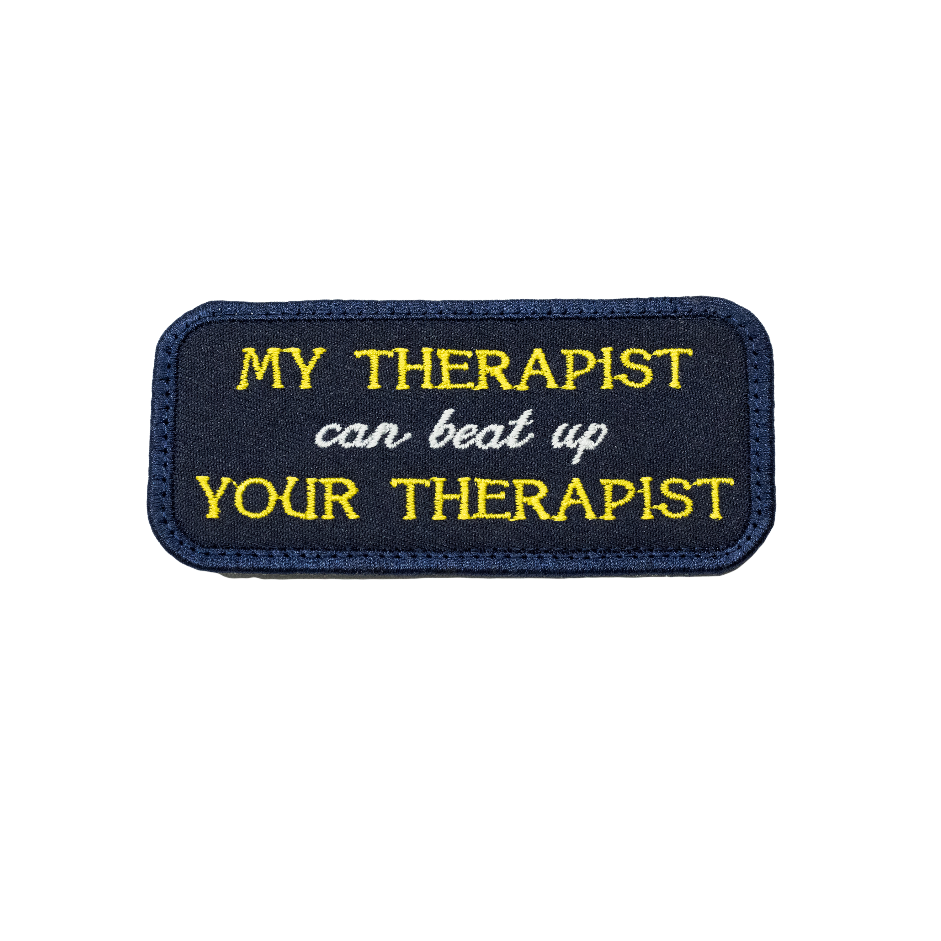 Therapist Fight Club Patch Midnight